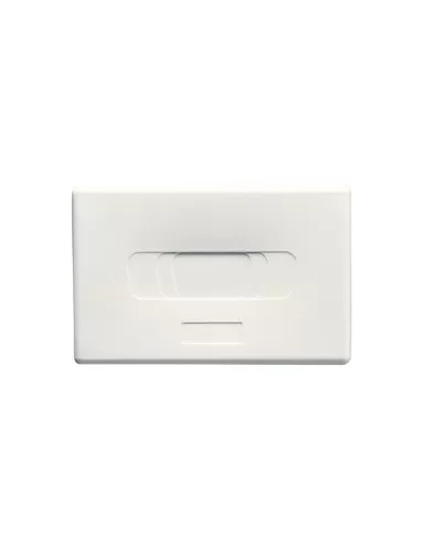 Gewiss empty container sub-d connectors 9-15-25 3 modules gw20238 system white